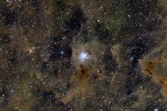 Iris nebula  by M&M