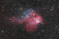 Mandrill Nebula - NGC2467 by Masahiko Niwa