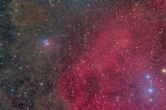Angel fish nebula and sh2-263 by Daikomon