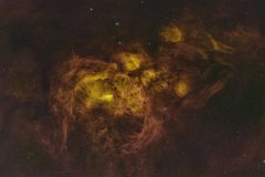 NGC6357 narrow band by so-nano-car