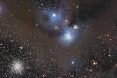 NGC6729  and 6723, 2 panel mosaic  by Masahiko niwa